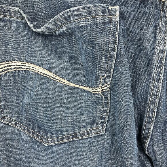 One Nation Straight Leg Blue Jeans Men's Size 46x30 - Picture 6 of 7